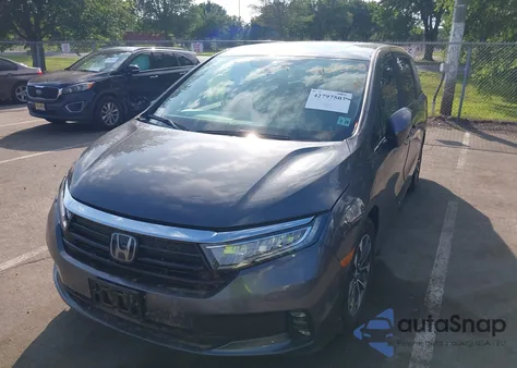 2023 Honda Odyssey Ex-L из США, поврежденный, VIN 5FNRL6H65PB050298